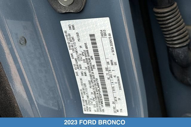 Used 2023 Ford Bronco 4-Door AWD/4WD image 32