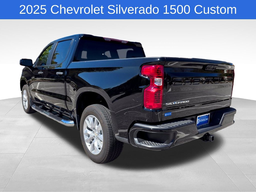 Certified 2025 Chevrolet Silverado 1500 Custom RWD image 6