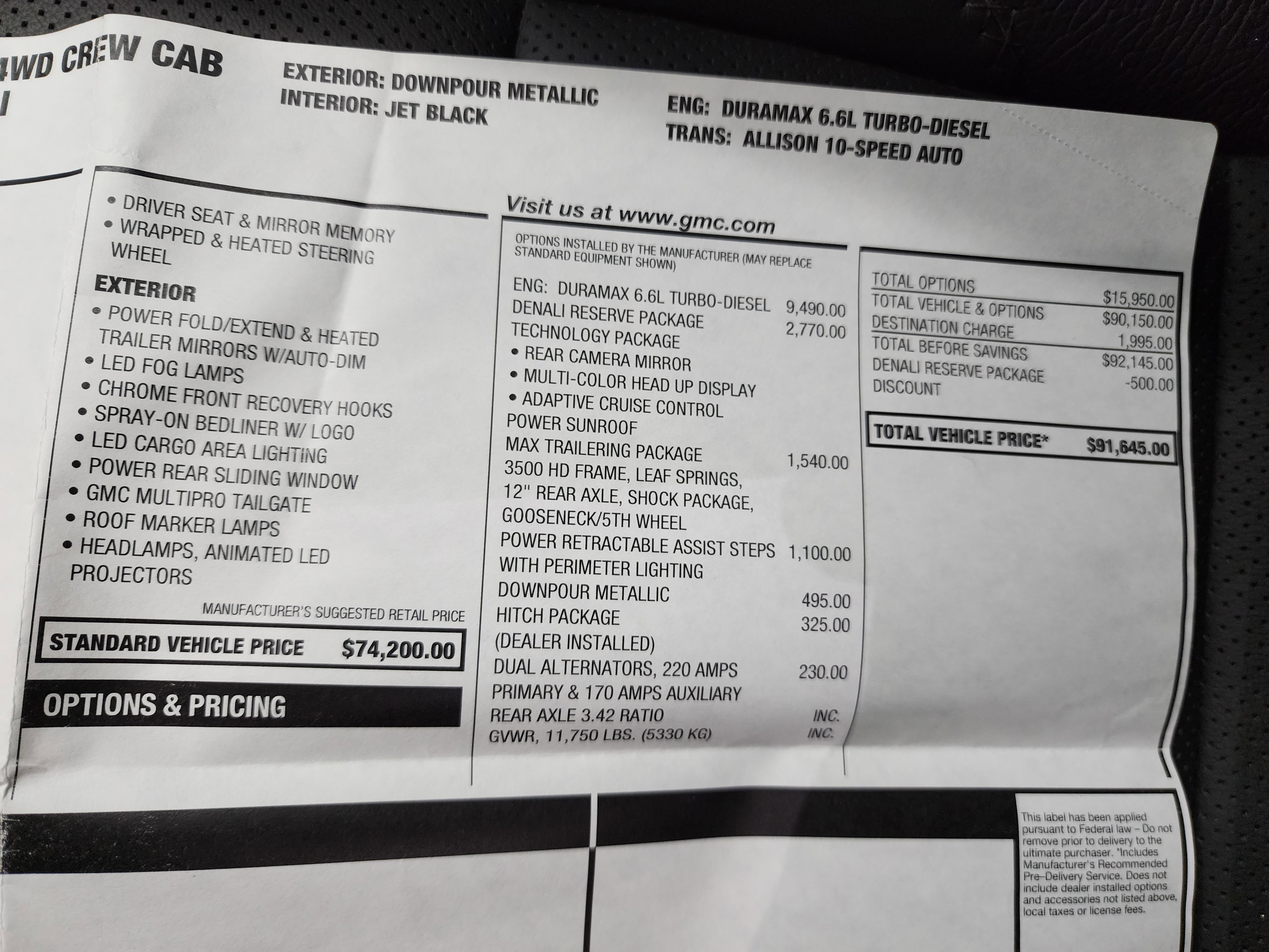 Used 2024 GMC Sierra 2500 Denali w/ Denali Reserve Package image 58