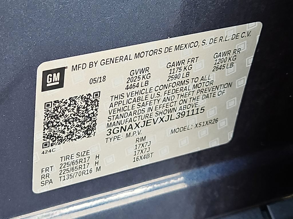 Used 2018 Chevrolet Equinox LT FWD image 27