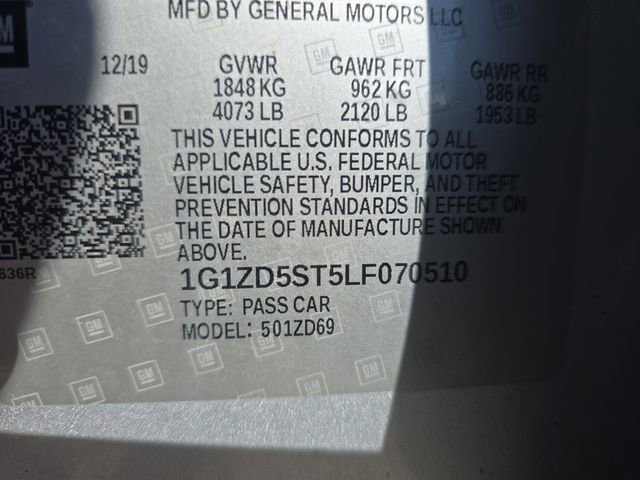 Used 2020 Chevrolet Malibu LT image 34