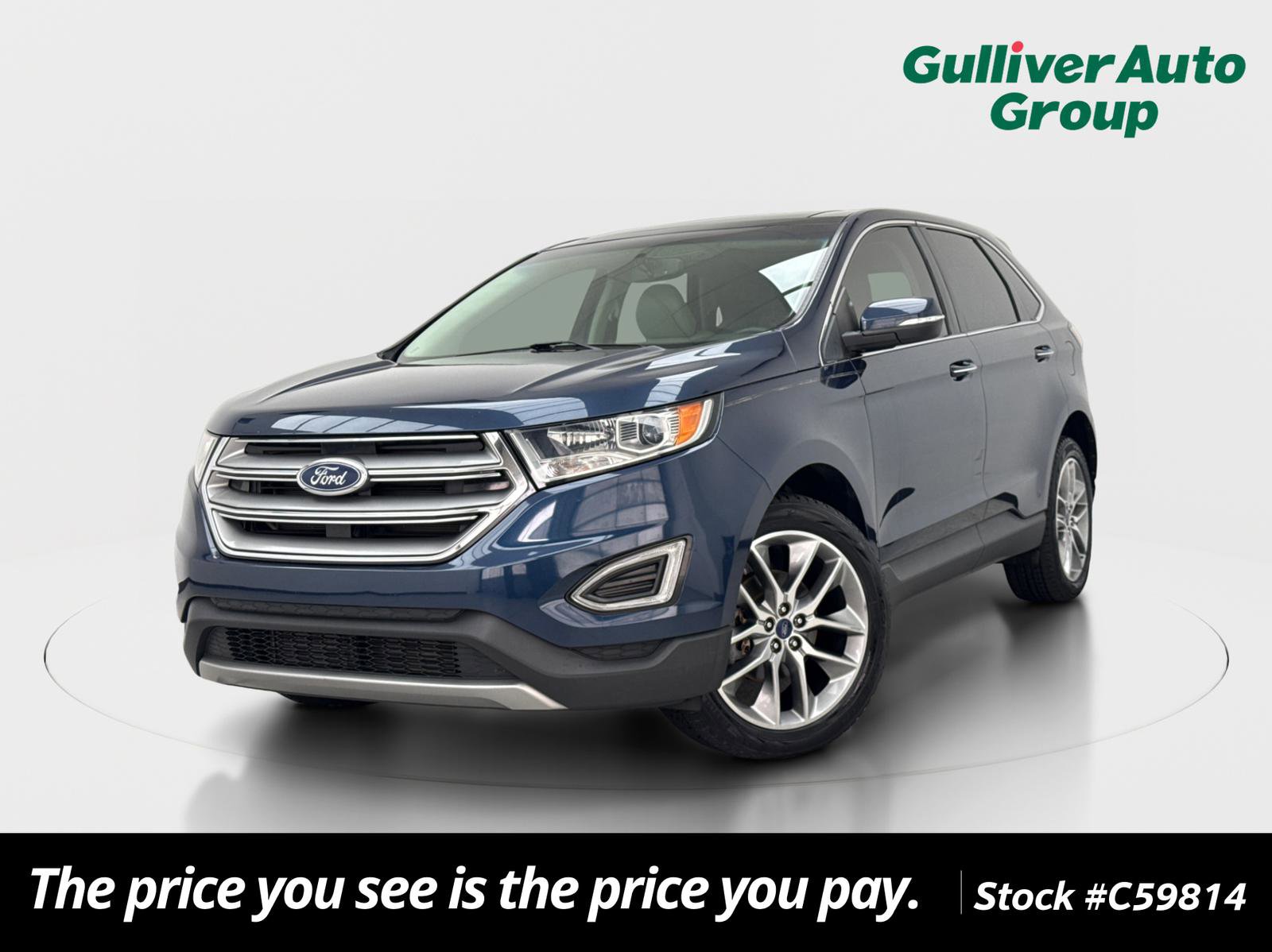 Used 2017 Ford Edge Titanium w/ Equipment Group 301A FWD image 1