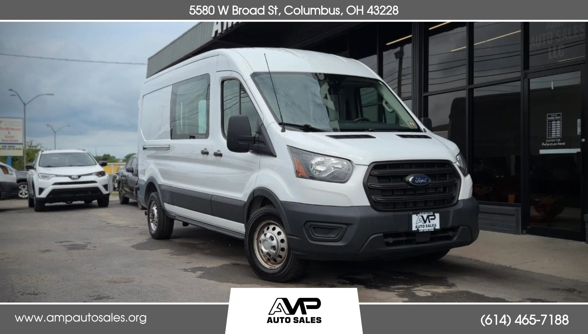 Used 2020 Ford Transit 250 Medium Roof AWD w/ Load Area Protection Package image 1
