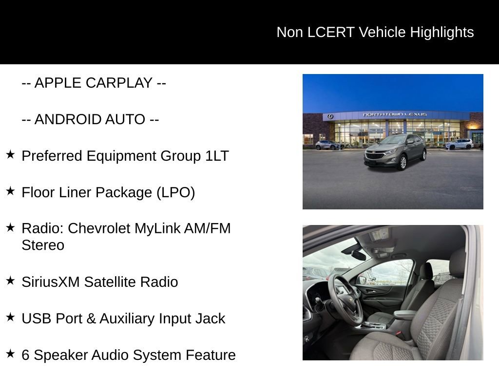 Used 2018 Chevrolet Equinox LT w/ LPO, Floor Liner Package FWD image 28