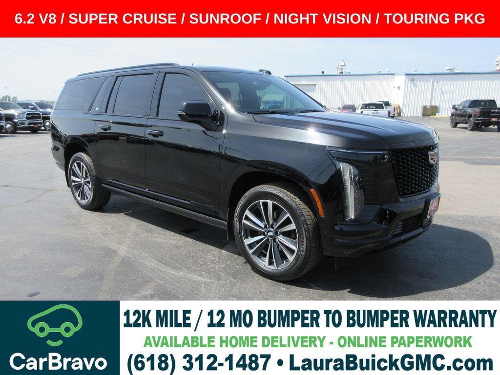 Certified 2026 Cadillac Escalade ESV Sport w/ Touring Package AWD/4WD image 1