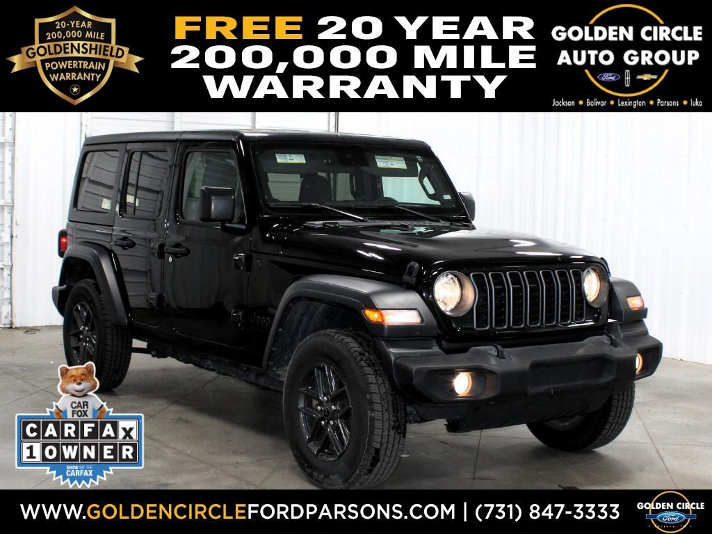 Used 2024 Jeep Wrangler Sport S