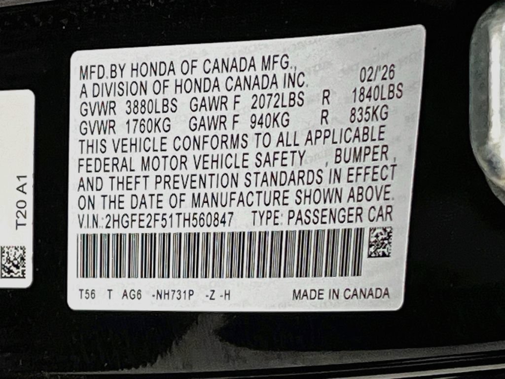 Used 2026 Honda Civic Sport image 29