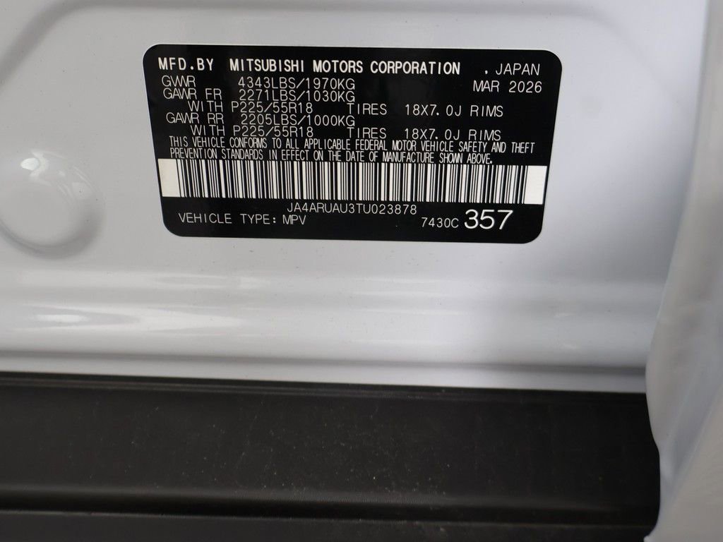 New 2026 Mitsubishi Outlander Sport LE AWD/4WD image 44