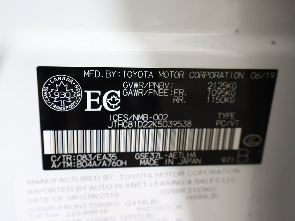 Used 2019 Lexus IS 300 F Sport image 56