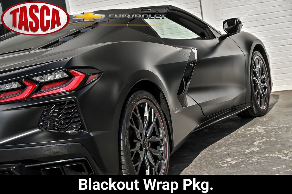 Certified 2025 Chevrolet Corvette Stingray Preferred Cpe w/ Stealth Interior Trim Package RWD image 10