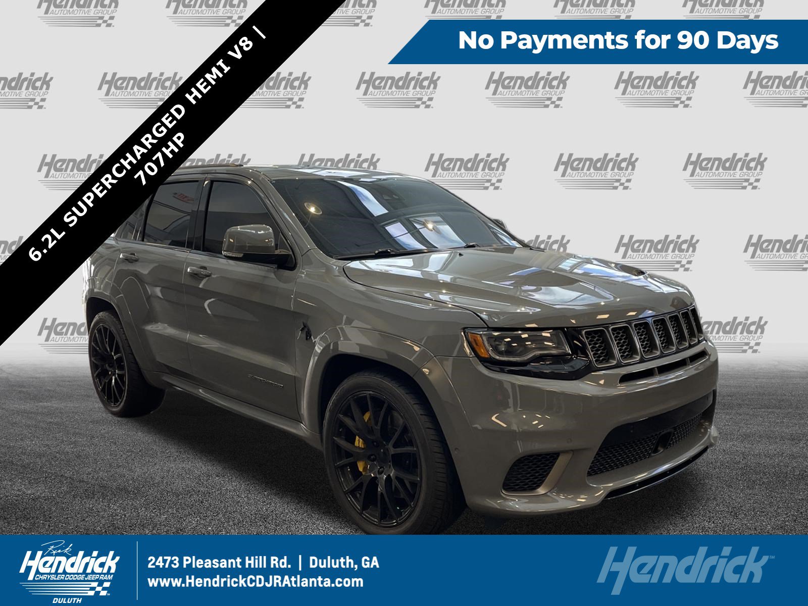 Used 2021 Jeep Grand Cherokee Trackhawk AWD/4WD video 1