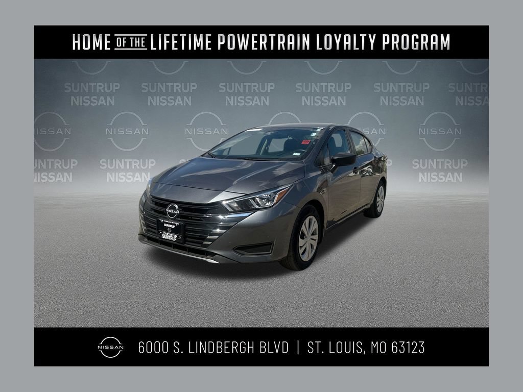 Certified 2024 Nissan Versa S w/ Trunk Package FWD image 1