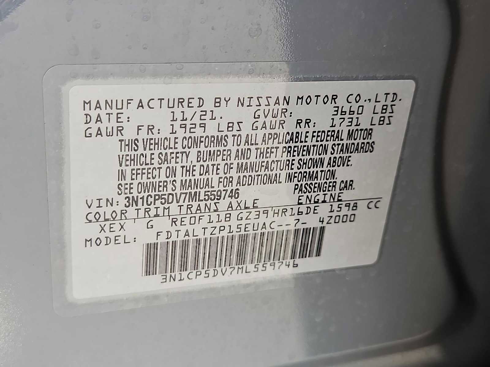 Used 2021 Nissan Kicks SR w/ Interior Electronics Package image 34