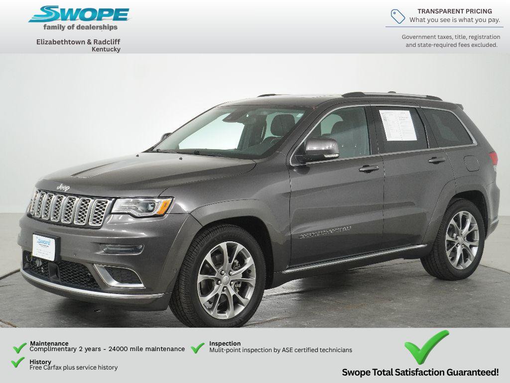 Used 2021 Jeep Grand Cherokee Summit w/ Platinum Series Group AWD/4WD image 2