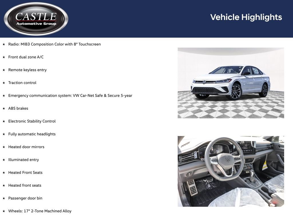 New 2026 Volkswagen Jetta Sport FWD image 3