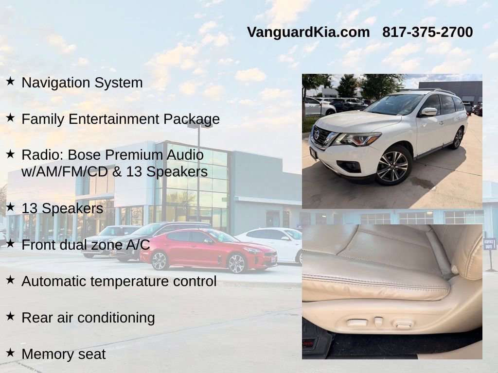 Used 2017 Nissan Pathfinder Platinum w/ Family Entertainment Package AWD/4WD image 6
