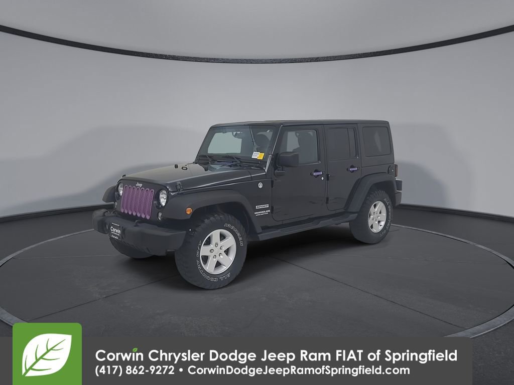 Certified 2017 Jeep Wrangler Unlimited Sport w/ Quick Order Package 24S image 7