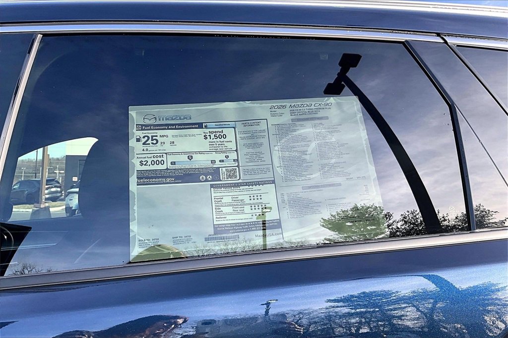 New 2026 MAZDA CX-90 3.3 Turbo w/ Premium Plus Pkg image 24