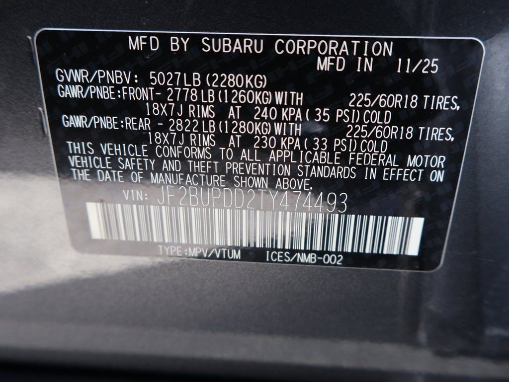 New 2026 Subaru Outback Limited image 42