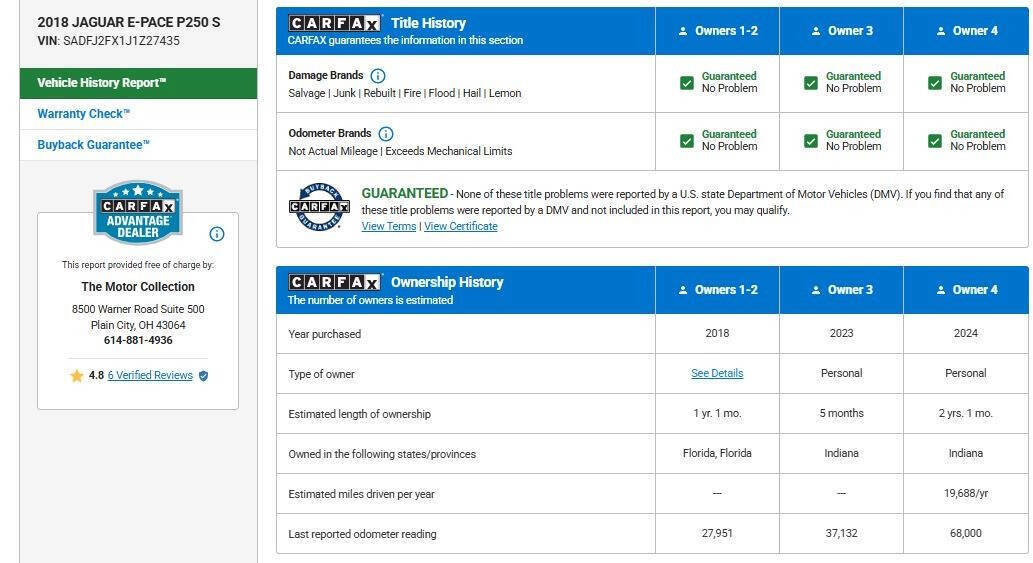 Used 2018 Jaguar E-PACE S image 14