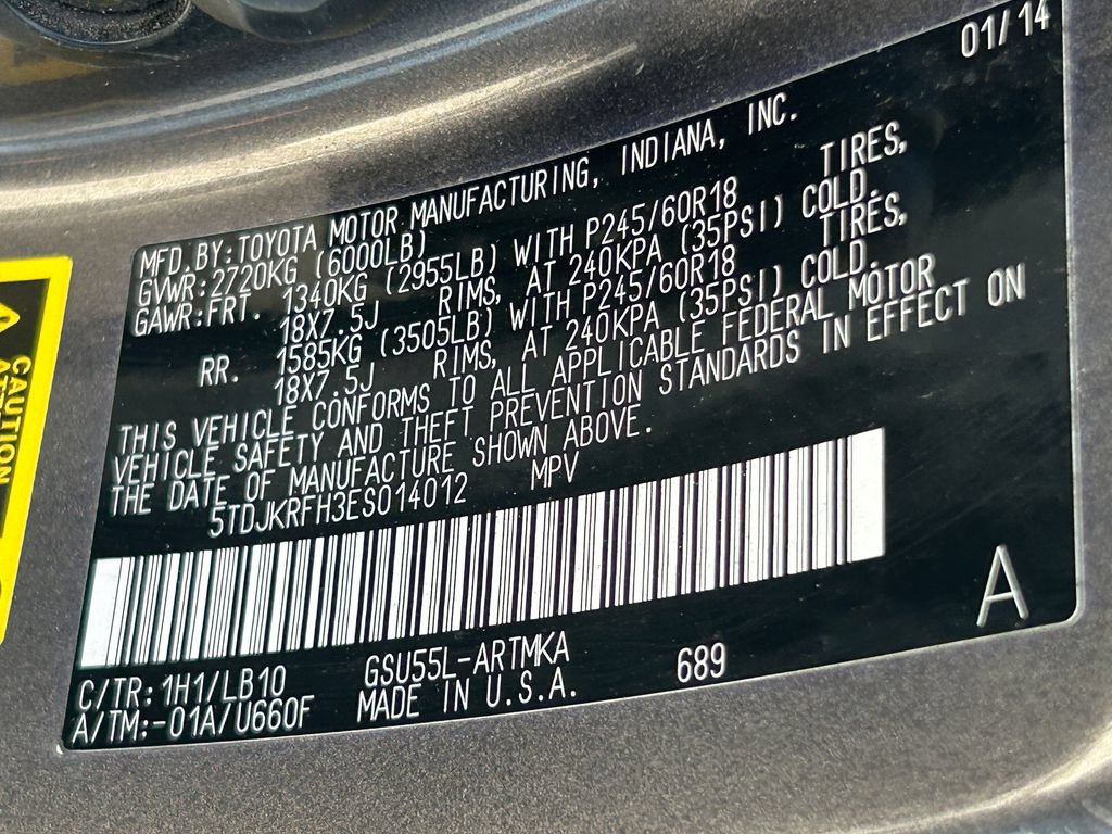 Used 2014 Toyota Highlander XLE AWD/4WD image 40