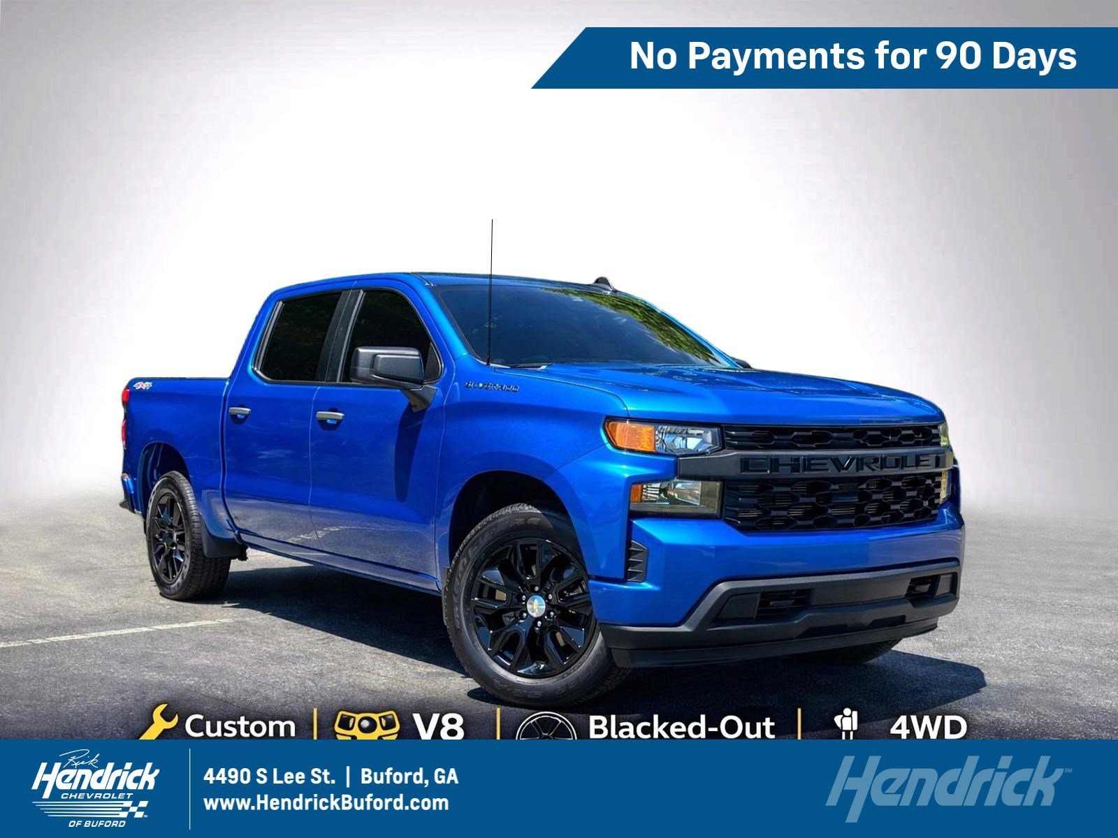 Used 2022 Chevrolet Silverado 1500 Custom