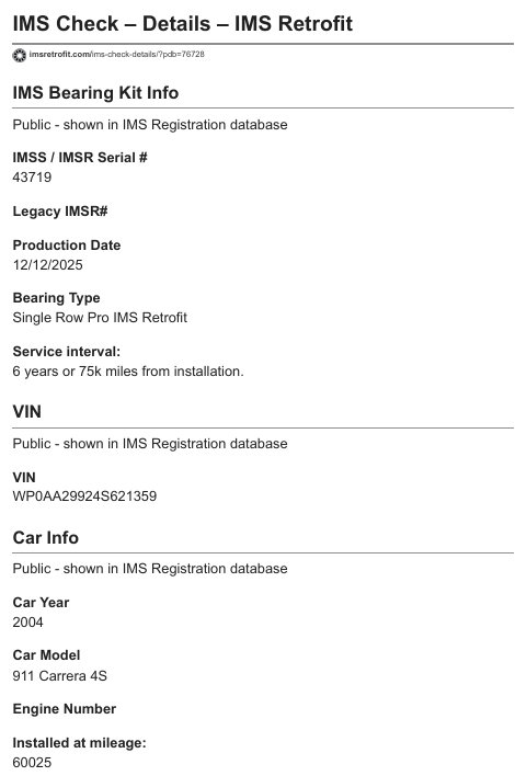 Used 2004 Porsche 911 Carrera 4S image 4