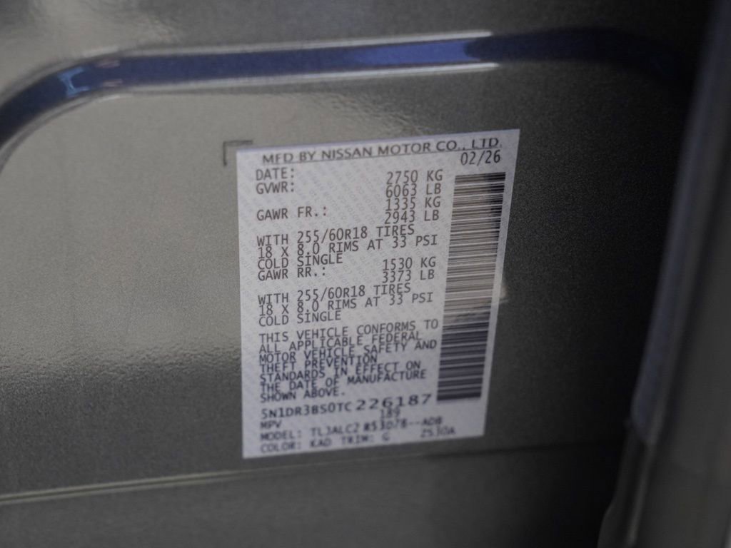 New 2026 Nissan Pathfinder SV image 26