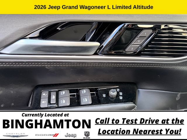 New 2026 Jeep Grand Wagoneer L Limited AWD/4WD image 19