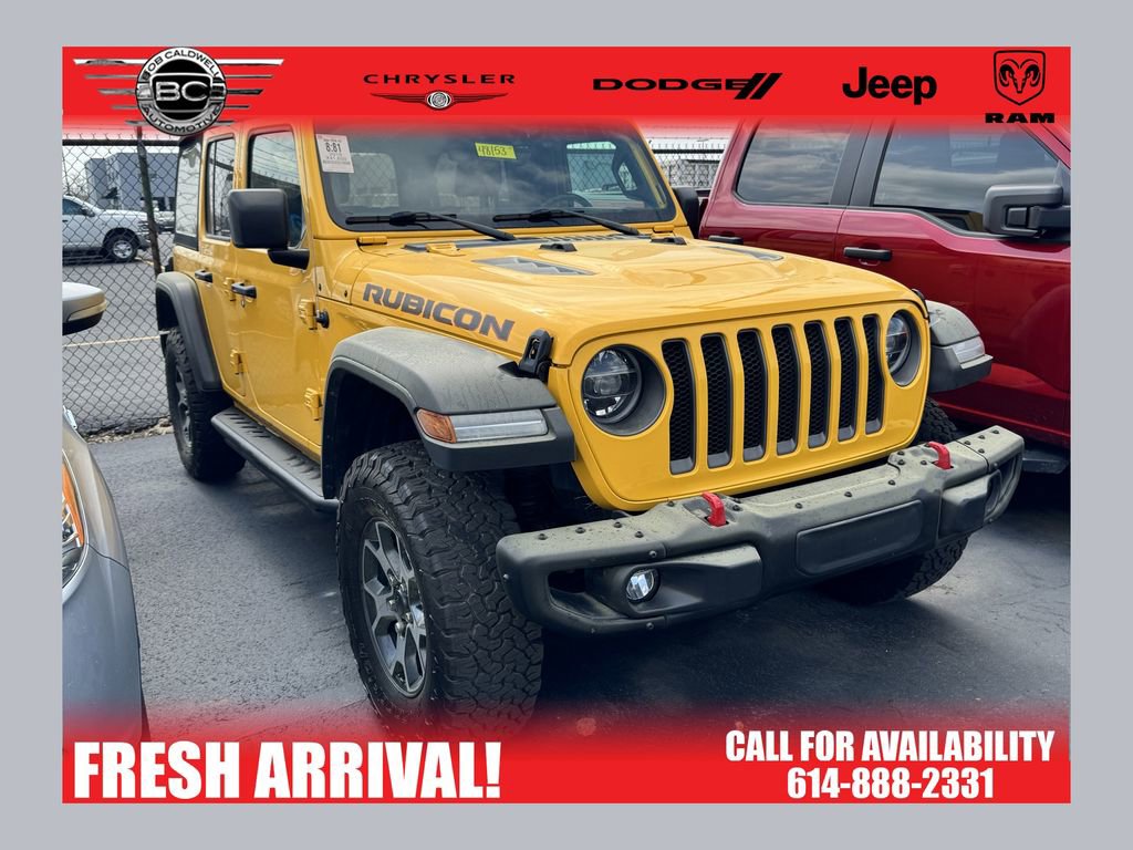 Used 2019 Jeep Wrangler Unlimited Rubicon w/ Steel Bumper Group image 1