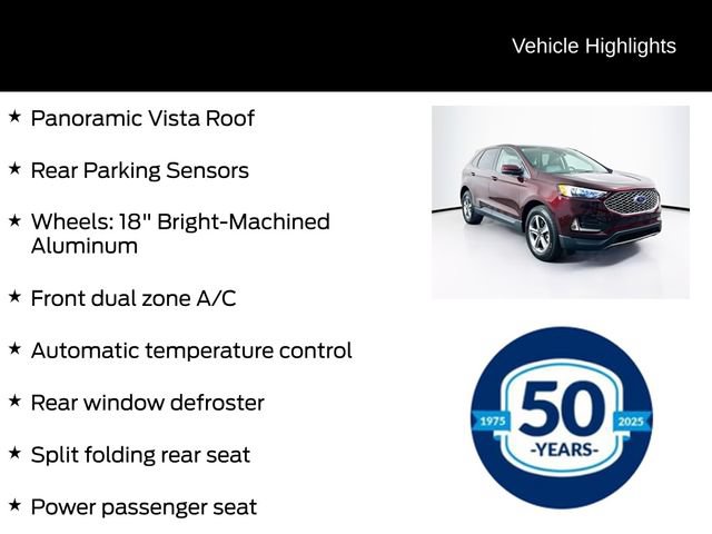Certified 2024 Ford Edge SEL w/ Convenience Package AWD/4WD image 11