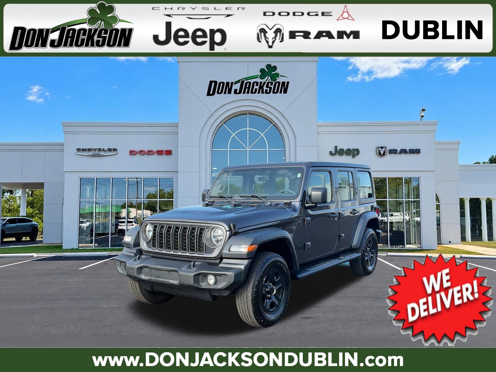 Used 2025 Jeep Wrangler Unlimited Sport