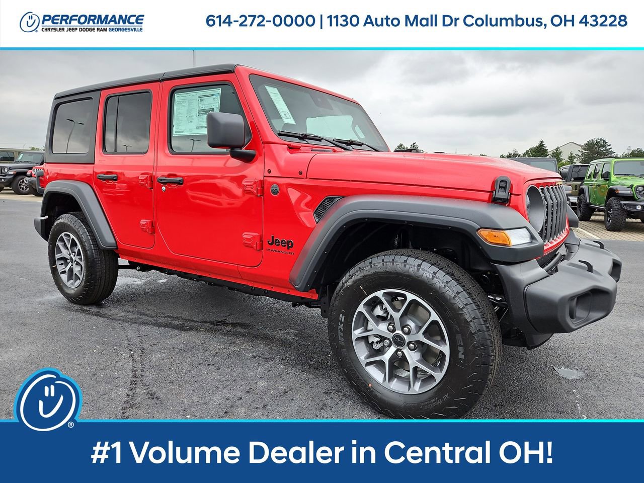 New 2025 Jeep Wrangler Sport S