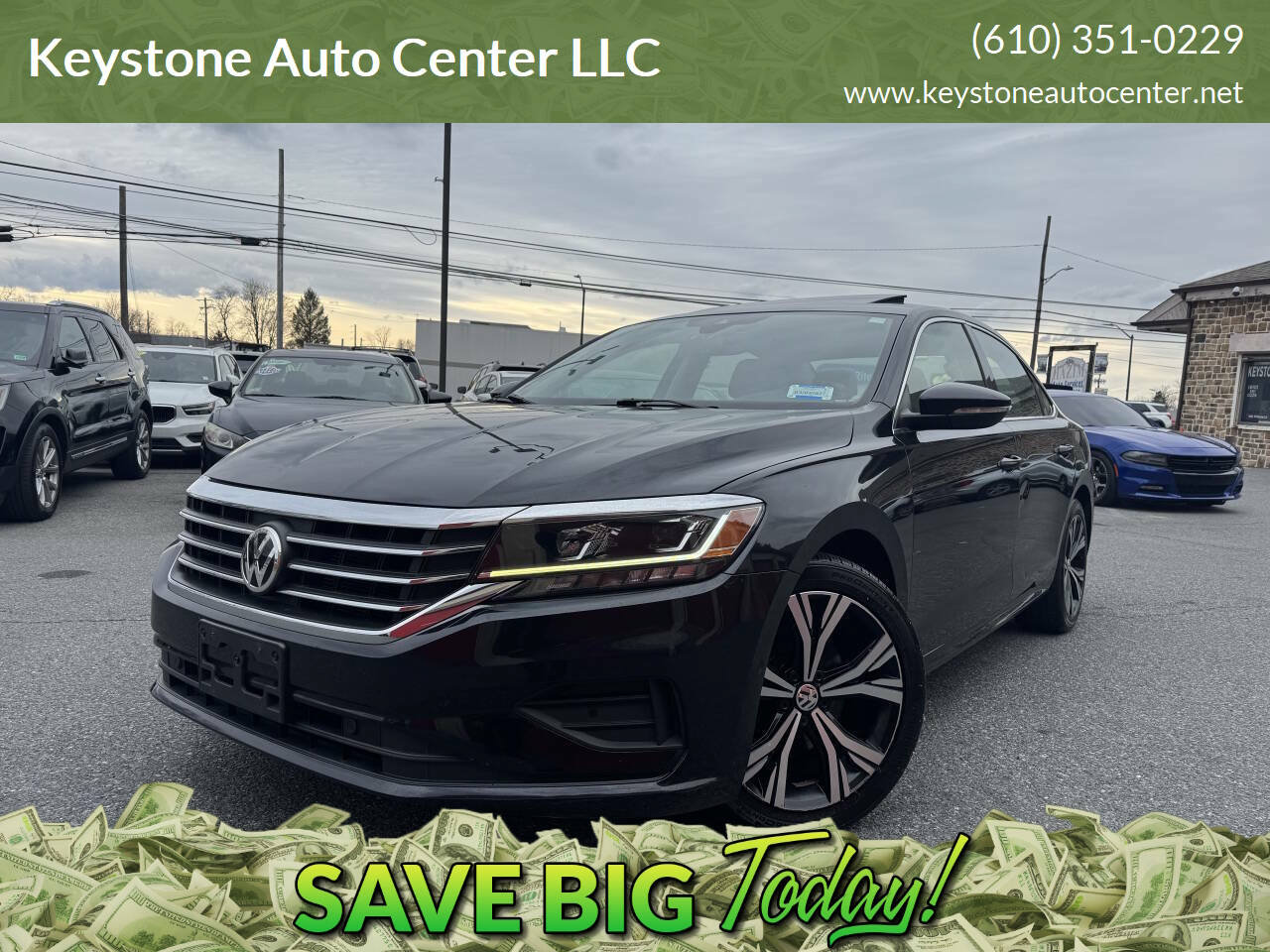 Used 2020 Volkswagen Passat 2.0T SEL FWD image 1