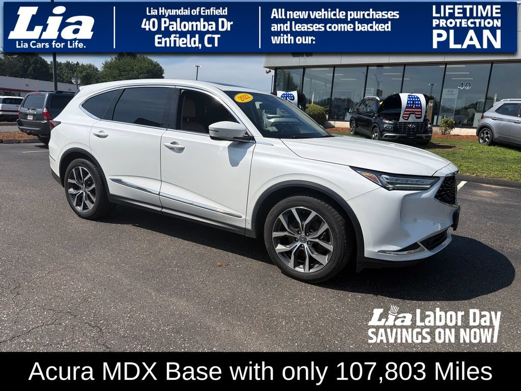 Used 2022 Acura MDX w/ Technology Package AWD/4WD image 1