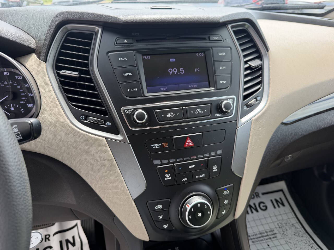 Used 2017 Hyundai Santa Fe Sport w/ Cargo Package AWD/4WD image 14