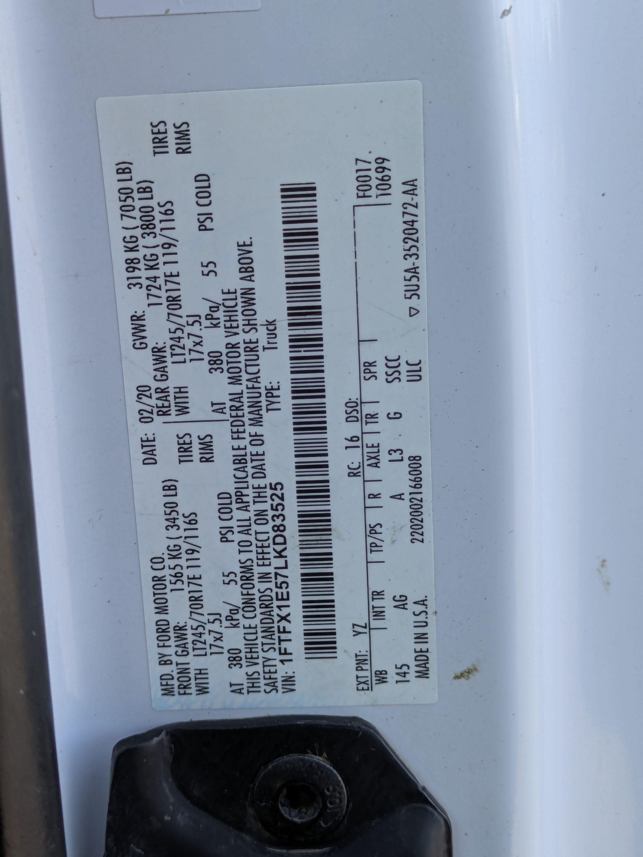 Used 2020 Ford F150 XL w/ XL Power Equipment Group AWD/4WD image 32