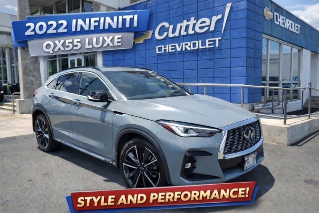 Used 2022 INFINITI QX55 Luxe w/ Cargo Package