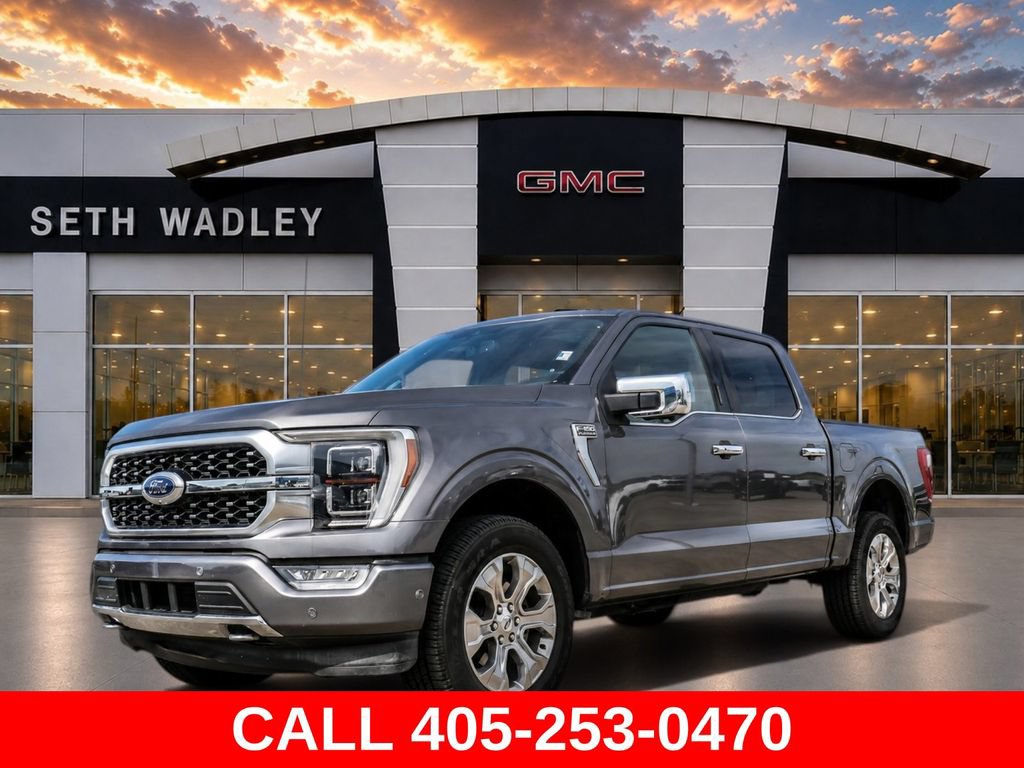 Used 2021 Ford F150 Platinum w/ Equipment Group 701A High AWD/4WD image 3