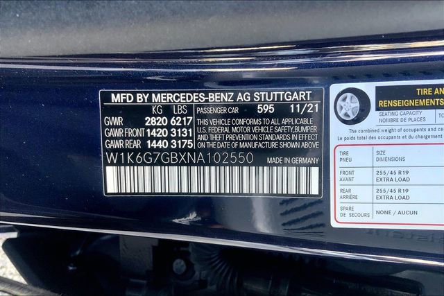 Used 2022 Mercedes-Benz S 580 4MATIC Sedan image 30