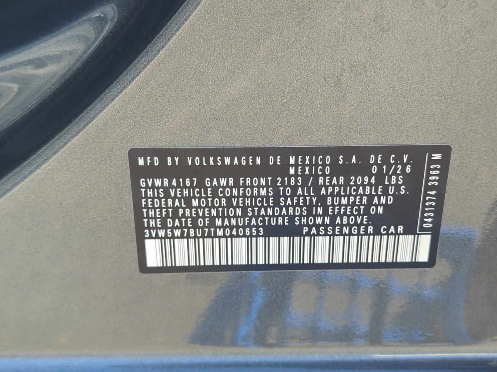 New 2026 Volkswagen Jetta S image 24