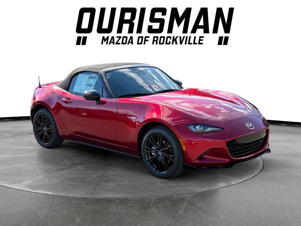 New 2026 MAZDA MX-5 Miata Club w/ Interior Package RWD image 1