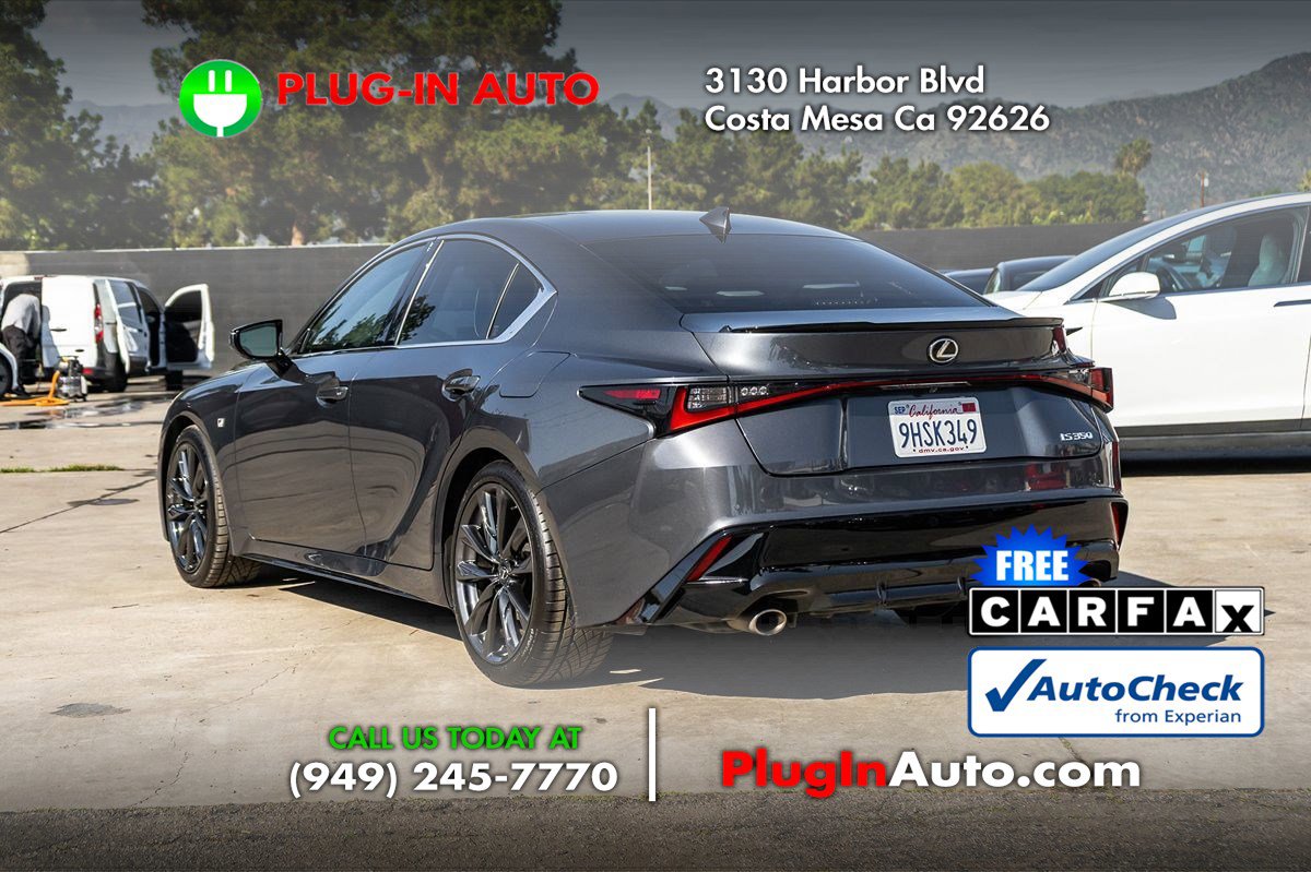 Used 2023 Lexus IS 350 F Sport w/ Navigation Package image 3