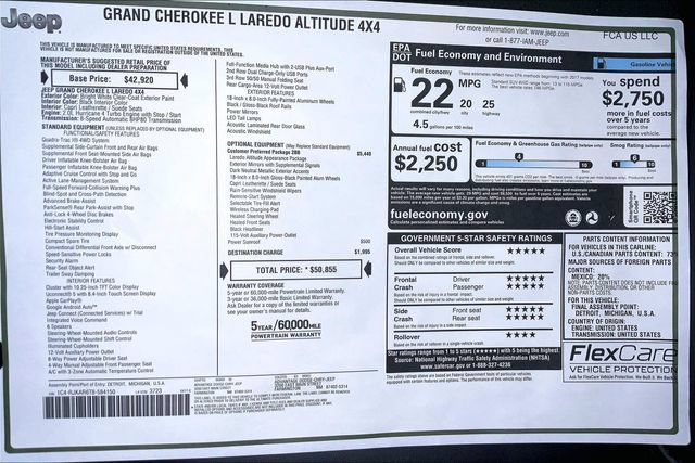 New 2026 Jeep Grand Cherokee L 4WD image 22