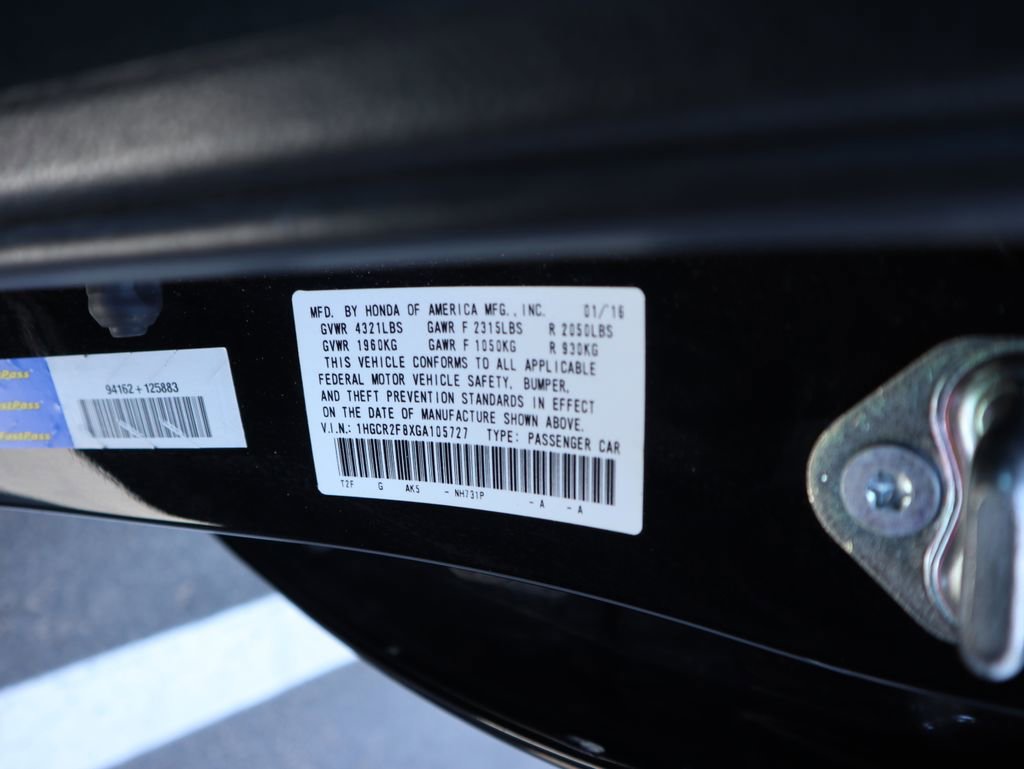 Used 2016 Honda Accord EX-L image 9