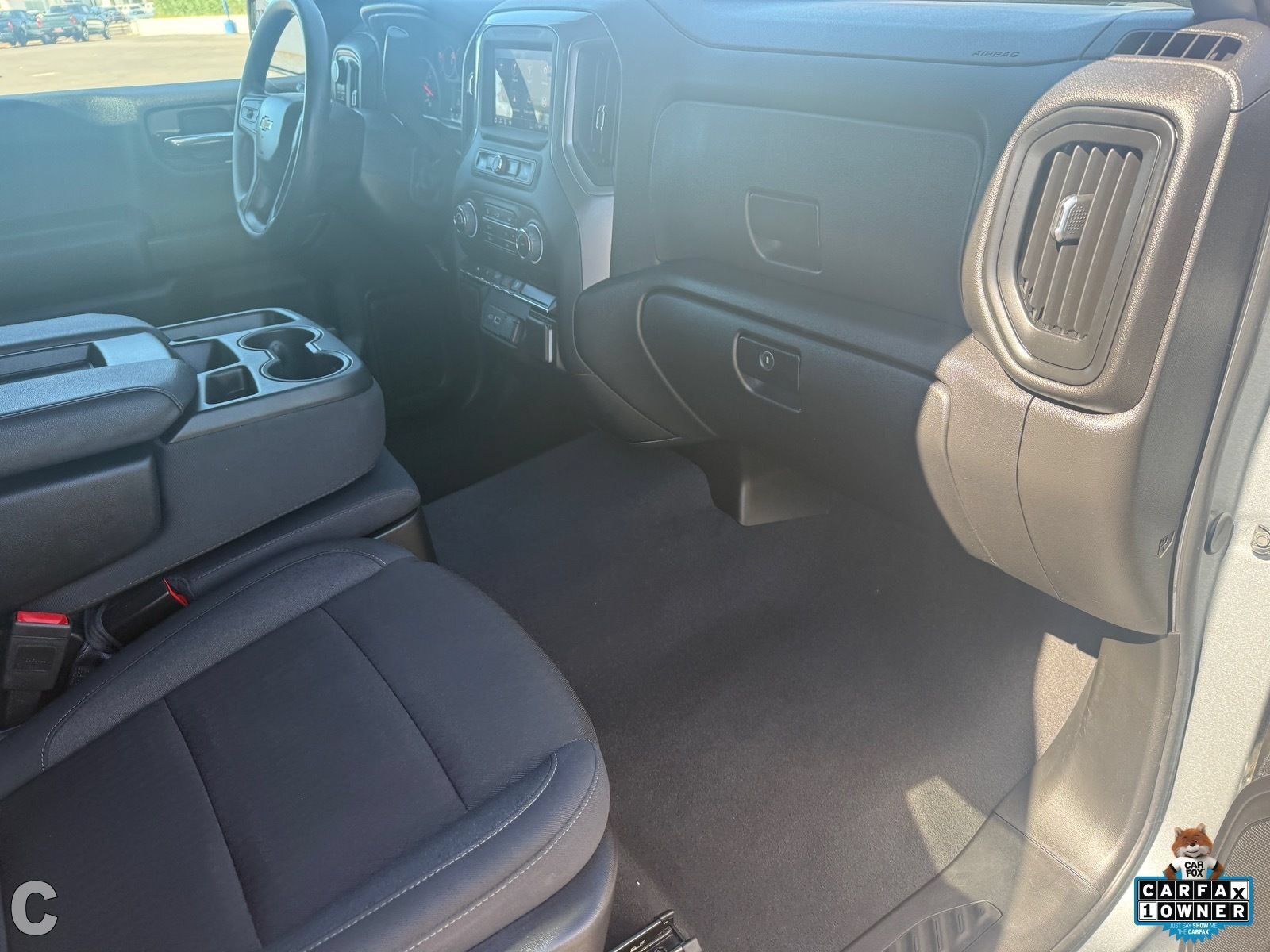 Certified 2024 Chevrolet Silverado 1500 Custom w/ Turbomax Blackout Package AWD/4WD image 9