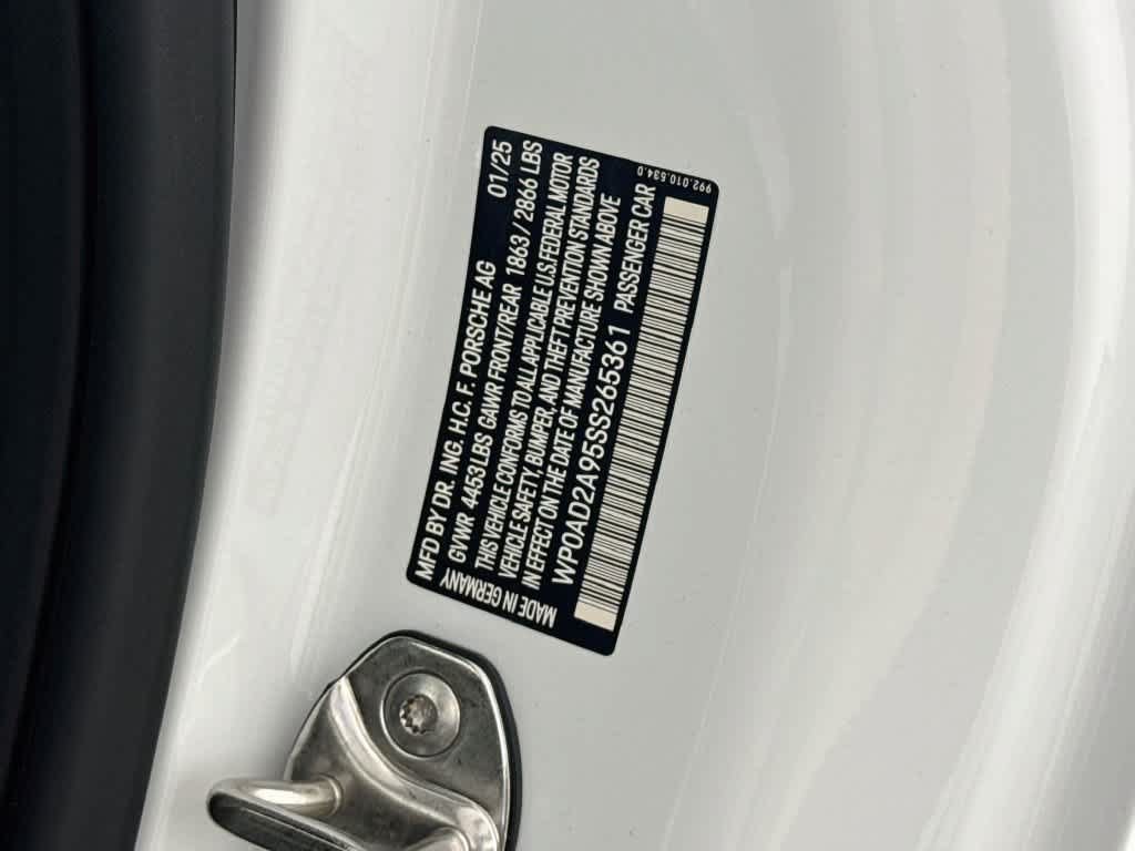 Certified 2025 Porsche 911 Turbo S AWD/4WD image 30