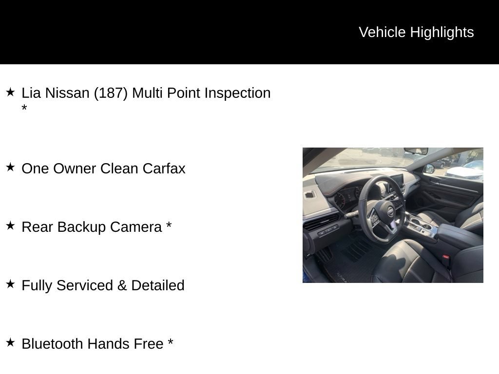 Used 2023 Nissan Altima 2.5 SR AWD/4WD image 11