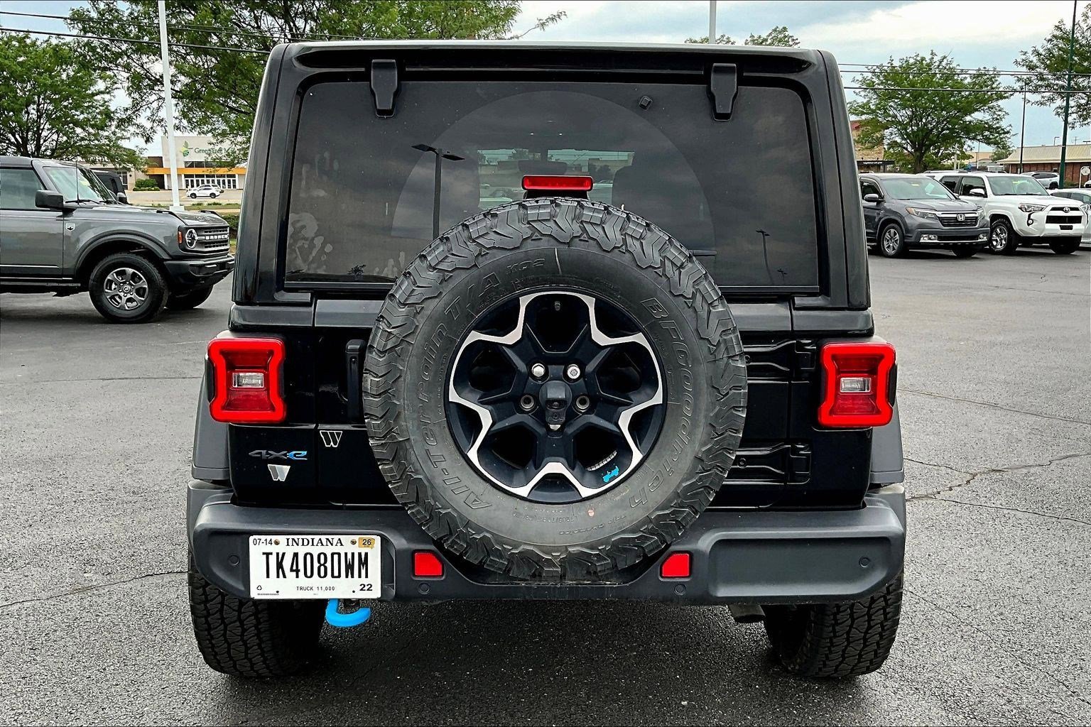 Used 2021 Jeep Wrangler Unlimited Rubicon 4xe w/ Cold Weather Group AWD/4WD image 5