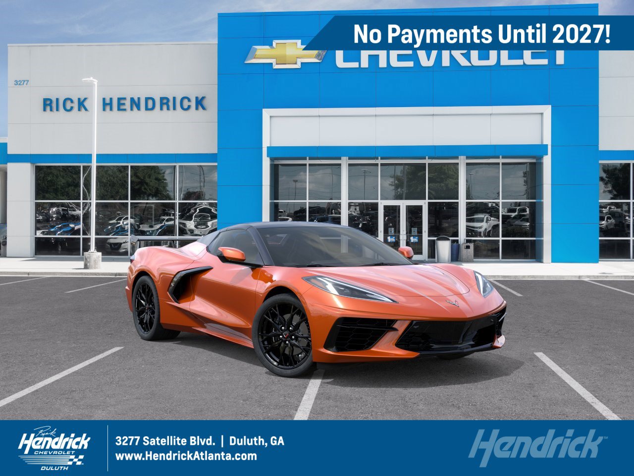 New 2027 Chevrolet Corvette Stingray Convertible w/ 2LT